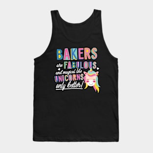 Bakers are like Unicorns Gift Idea Tank Top